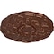 Ekena Millwork Cornelia Ceiling Medallion (Fits Canopies up to 4"), Hand-Painted Copper Penny, 22 1/2"OD x 1 1/2"P CM22CNCPS - alternate 4